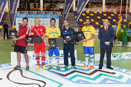 Premio al Equipo Ideal masculino. Acto de clausura y entrega de medallas. 14º Campeonato del Mund...