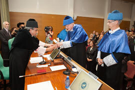 Investidura como Doctor "Honoris Causa" de Hans-Dieter Wienberg por la Facultad de Cien...