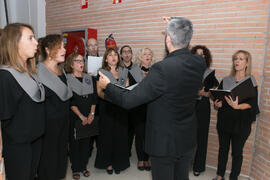 Coro Oficial de la Universidad de Málaga en la Apertura del Curso Académico 2017/2018. Salón de a...