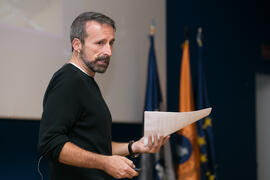 Conferencia de Joan Plaza ‘Patologías del liderazgo’. Seminario "Emprende 21. Territorio y Emprendimiento". Paraninfo. Noviembre de 2018