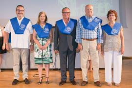 Imposición de becas. Graduación y clausura del curso del Aula de Mayores de la Universidad de Mál...