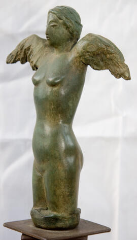 Escultura. Obra de Encarnación Hernández. Málaga. Junio de 2008