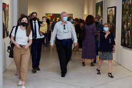 Visita a la exposición "Eugenio Chicano Siempre". Museo de Málaga. Junio de 2021