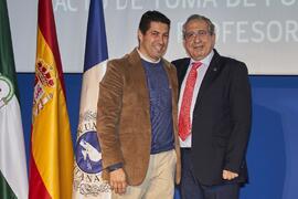 Toma de posesión de David Herrera Pastor como profesor titular del Área de Teoría e Historia de la Educación de la Universidad de Málaga. Paraninfo. Diciembre de 2022