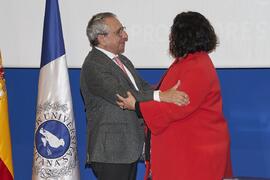 Toma de posesión de Leticia Olga Rubio Lamia como profesora titular del Área de Medicina Legal y Forense de la Universidad de Málaga. Toma de posesión de nuevos catedráticos y profesores titulares de la Universidad de Málaga. Paraninfo. Noviembre de 2023