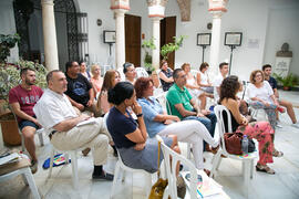 Asistentes al taller transversal "Descubre #tuCIENxCIEN". Cursos de Verano de la Univer...