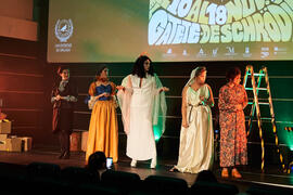 Actuación en la gala de clausura de la 31ª edición de Fancine de la Universidad de Málaga. Cine A...