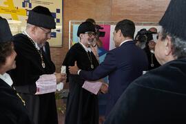 Momentos previos a la Apertura del Curso Académico 2022/2023 de las Universidades Andaluzas. Escuela Técnica Superior de Ingeniería Informática y Telecomunicaciones. Septiembre de 2022