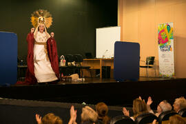 Actuación en el curso "El humor en las artes escénicas". Cursos de Verano de la Universidad de Málaga. Marbella. Julio de 2018