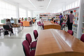 Biblioteca de Derecho "Alejandro Rodríguez Carrión". Campus de Teatinos. Octubre de 2012