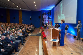 Discurso de Magdalena Álvarez. Entrega de la distinción "Oikonomos" de la Facultad de Ciencias Económicas y Empresariales de la Universidad de Málaga. Paraninfo. Diciembre de 2024
