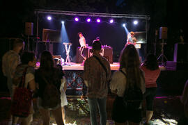 Concierto de "Eskarnia". Espectáculo benéfico en los Cursos de Verano de la Universidad de Málaga. Marbella. Julio de 2018