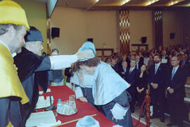 Apertura del Curso Académico 2003/2004 de la Universidad de Málaga. Paraninfo. Octubre de 2003