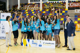 Universidad de Aveiro segunda clasificada en la categoría femenina. Campeonato Europeo Universita...