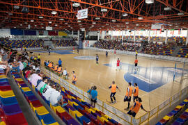 Partido clasificatorio entre Club Deportivo UMA Antequera y Universidad de Géneve de Suiza. IX Ca...