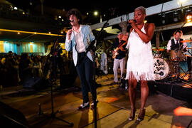 Concierto de Free Soul Band. Festival solidario en los Baños del Carmen. Cursos de Verano de la Universidad de Málaga. Málaga. Julio de 2019