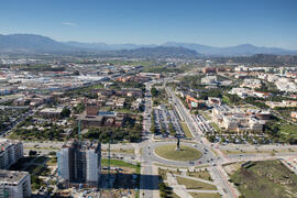 Vista aérea general. Campus de Teatinos. Diciembre de 2016
