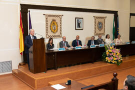 Intervención de Joaquín Fernández-Crehuet. Celebración de San Lucas. Facultad de Medicina. Noviembre de 2019