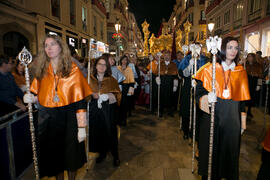 Estación de Penitencia de la Hermandad de los Estudiantes. Málaga. Abril de 2019
