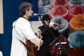 Actuación del grupo musical "Boleros Imperfectos". Graduación y clausura del curso del Aula de Mayores de la Universidad de Málaga. Paraninfo. Junio de 2019