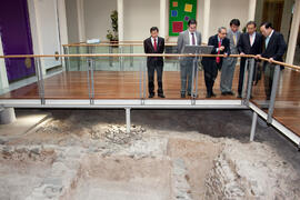 Inauguración de la oficina de la Universidad de Incheón. Rectorado. Abril de 2011