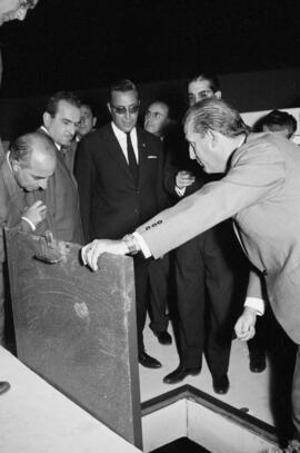 Bendición de la estación de la depuradora de agua. Torremolinos. Málaga. Octubre de 1963