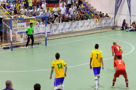 Partido Rusia contra Brasil. 14º Campeonato del Mundo Universitario de Fútbol Sala 2014 (FUTSAL)....