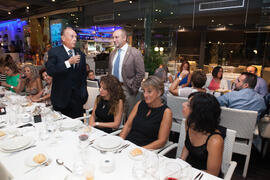 Cena Homenaje a profesores y PAS jubilados de la Facultad de Económicas. Restaurante El Palmeral....