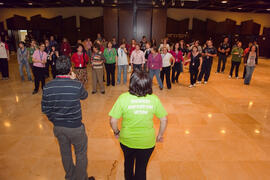 Taller de Ritmos Básicos para Mayores. 3º Congreso Internacional de Actividad Físico-Deportiva para Mayores de la Universidad de Málaga. Palacio de Ferias y Congresos de Málaga. Marzo de 2009