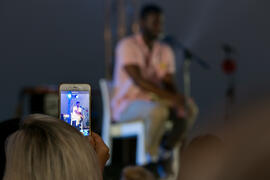 Recital de César Brandon. Festival Benéfico en los Baños del Carmen. Cursos de Verano de la Universidad de Málaga. Málaga. Julio de 2018