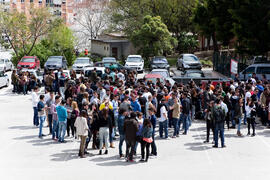 Fiesta con motivo del Día del Patrón. Facultad de Ciencias Económicas y Empresariales. Marzo de 2015