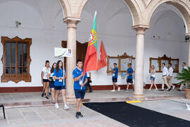 Desfile de deportistas. Ceremonia de inauguración del Campeonato Europeo de Golf Universitario. A...