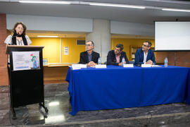 Intervención de Belén Molina Huete. Homenaje a Pablo García Baena y Antonio Garrido. Biblioteca G...