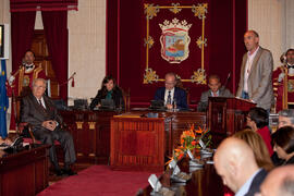 Intervención de Eduardo Zorrilla en la entrega de la Medalla de la Ciudad y el título de Hijo Pre...