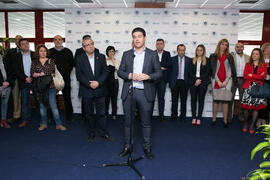 Cristóbal Ortega Urbano en la inauguración de las Jornadas de Puertas Abiertas de la Universidad ...