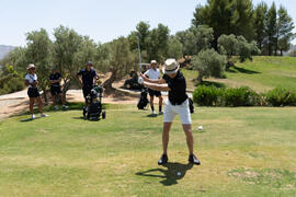 Jugada del Campeonato Europeo de Golf Universitario. Antequera. Junio de 2019