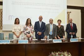 Mesa presidencial. Celebración del 50 Aniversario de la Facultad de Medicina de la Universidad de...