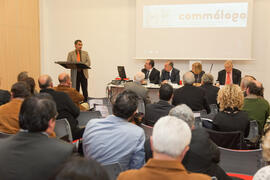 Inauguración curso de farmacología de la Universidad de Málaga. Colegio de Médicos. Málaga. Enero...