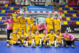 Selección española. Categoría masculina. Campeonato del Mundo Universitario de Balonmano. Antequera. Julio de 2016
