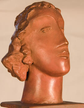 Escultura. Obra de Encarnación Hernández. Málaga. Junio de 2008