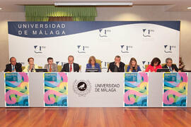 Presentación de los cursos de verano de la Universidad de Málaga. Rectorado. Mayo de 2010