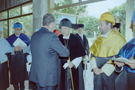 Apertura del Curso Académico 2003/2004 de la Universidad de Málaga. Paraninfo. Octubre de 2003