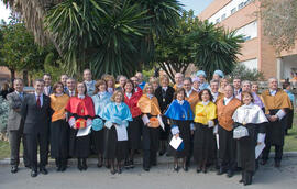 Toma de posesión de nuevos decanos, directores de centro y defensores de la Comunidad Universitaria. Paraninfo. Febrero de 2008