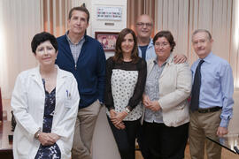 Foto de grupo. Personal e instalaciones del Departamento de Farmacología. Facultad de Medicina. N...