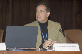 Antonio Merino. Conferencia de Antonio Oña. 2º Congreso Internacional de Actividad Físico-Deportiva para Mayores de la Universidad de Málaga. Palacio de Ferias y Congresos de Málaga. Marzo de 2007