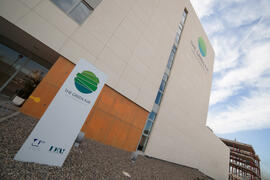 Edificio The Green Ray (El Rayo Verde). Campus de Teatinos. Febrero de 2016