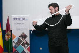 Conferencia de Luis Olmedo ‘El camino de la ilusión’. Seminario "Emprende 21. Territorio y Emprendimiento". Paraninfo. Noviembre de 2018