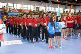 Ceremonia de apertura del Campeonato del Mundo Universitario de Balonmano. Antequera. Junio de 2016