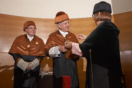Investidura como Doctor "Honoris Causa" de D. Javier Aracil Santonja por la Escuela Técnica Superior de Ingeniería Industrial de la Universidad de Málaga. Rectorado. Diciembre de 2013