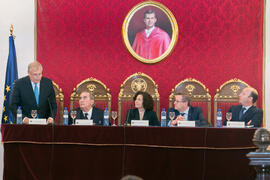 Homenaje a Matías Cortés. Facultad de Derecho de la Universidad de Granada. Mayo de 2018